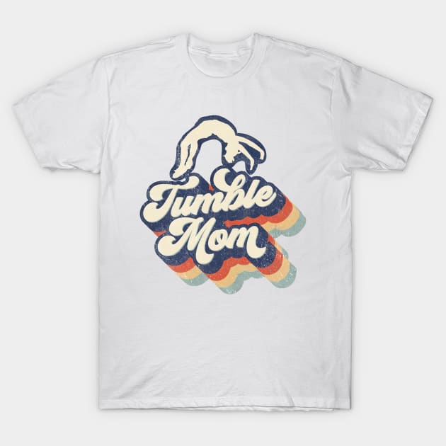 Retro Tumble Mom Mother's Day T-Shirt by Wonder man 